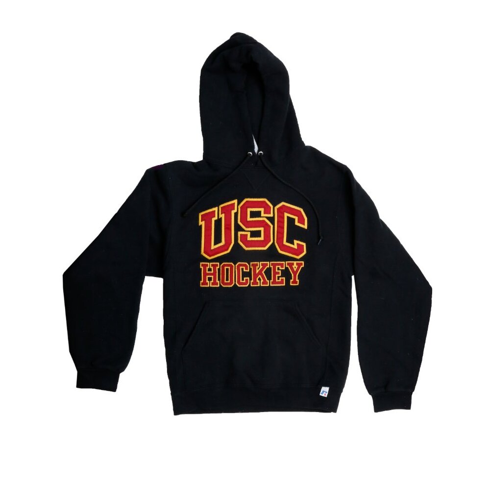 Vintage USC Hockey Pullover Hoodie Sweatshirt